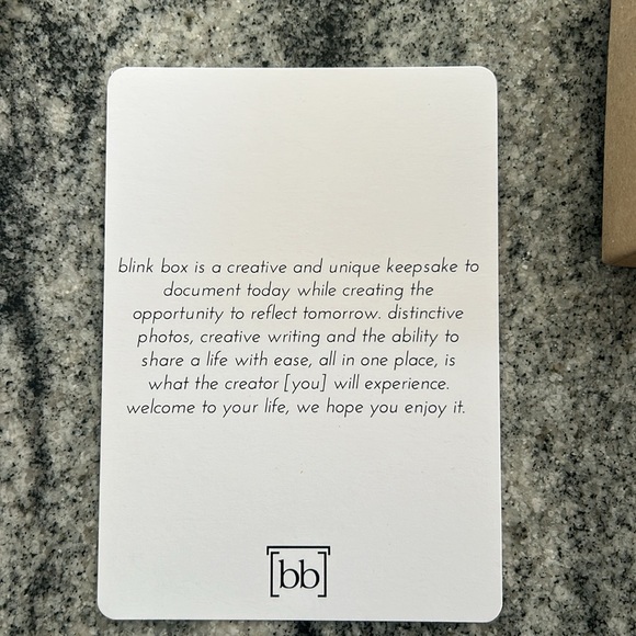 Blink Box, unused - Picture 2 of 3